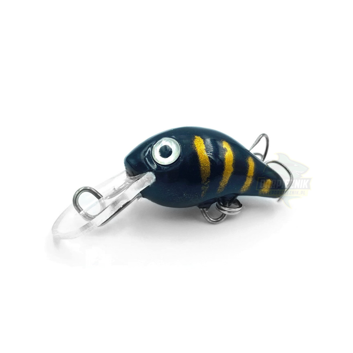 Wobler Gloog LOKI 2,5cm FLOATING - Black Gold