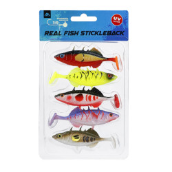 Zestaw gum Mikado Stickleback 5 szt. - 5cm