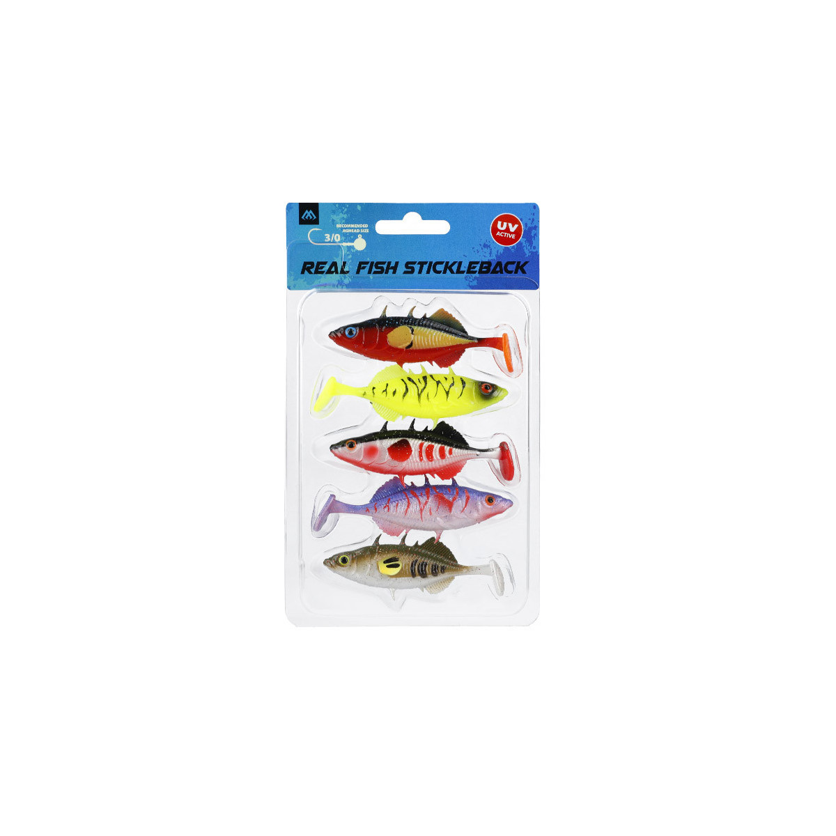 Zestaw gum Mikado Stickleback 5 szt. - 5cm