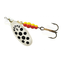 Mepps Aglia Decorees 5 Srebrna / Czarne kropki