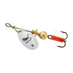 Warianty Obrotówka Mepps Aglia Fluo 0 Biała