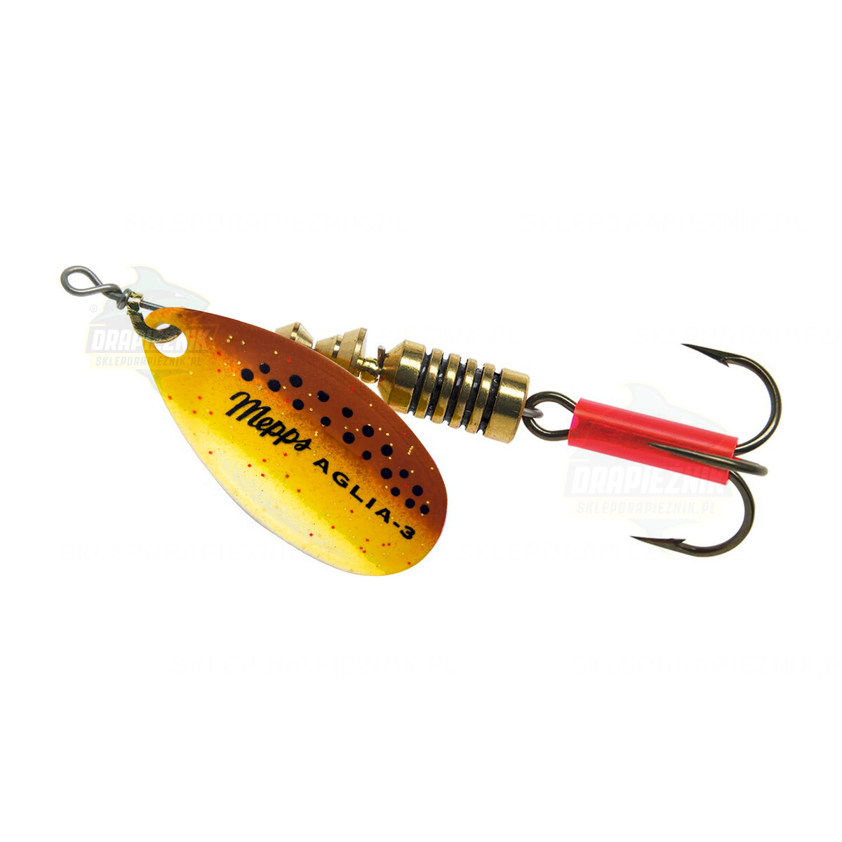 Mepps Aglia Fluo Micropigments 3 Brown Trout