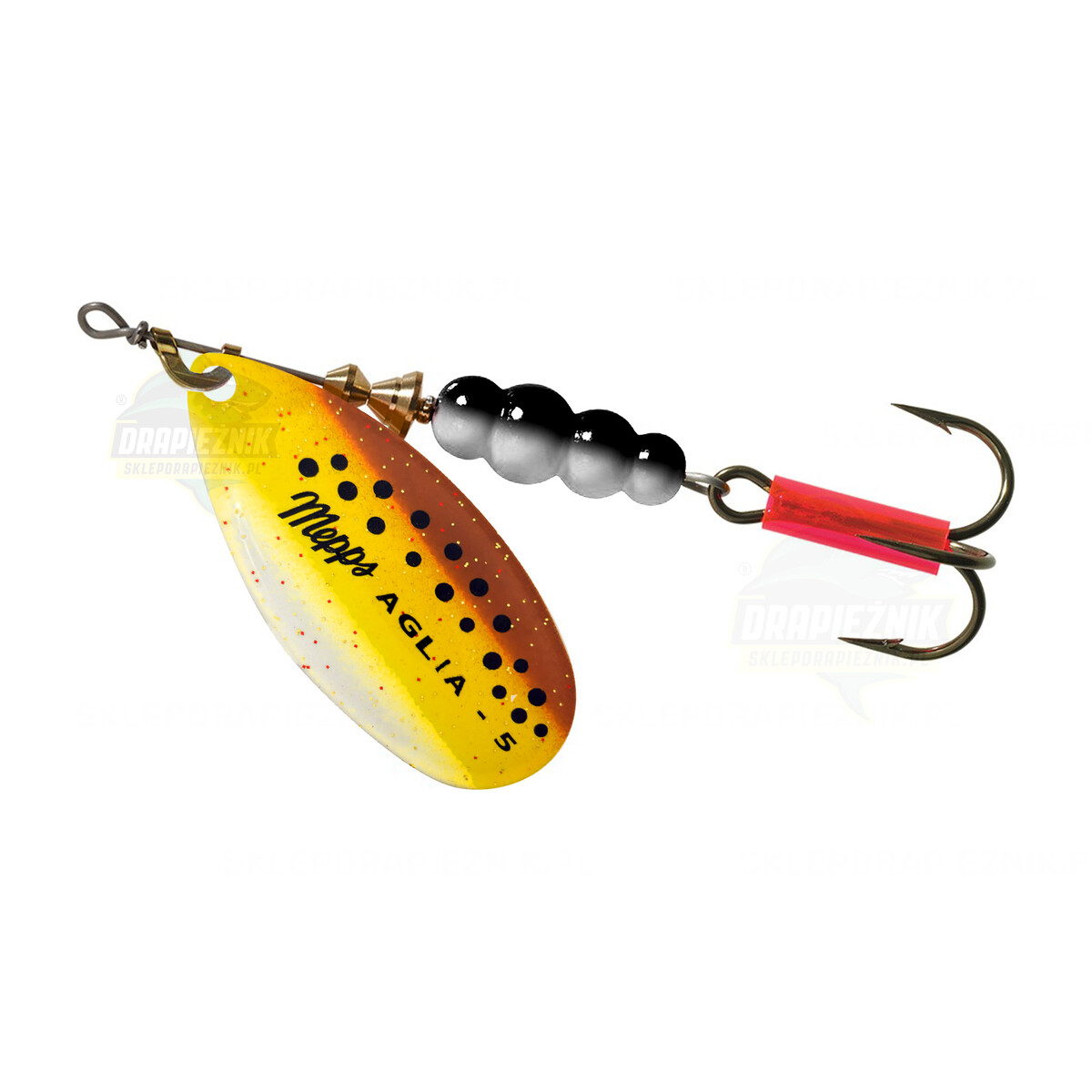 Mepps Aglia Fluo Micropigments 5 Brown Trout