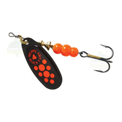 Warianty Obrotówka Mepps Black Fury 4 Czarna / Czerwone kropki