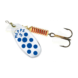 Warianty Obrotówka Mepps Comet 5 Srebrna / Niebieskie kropki