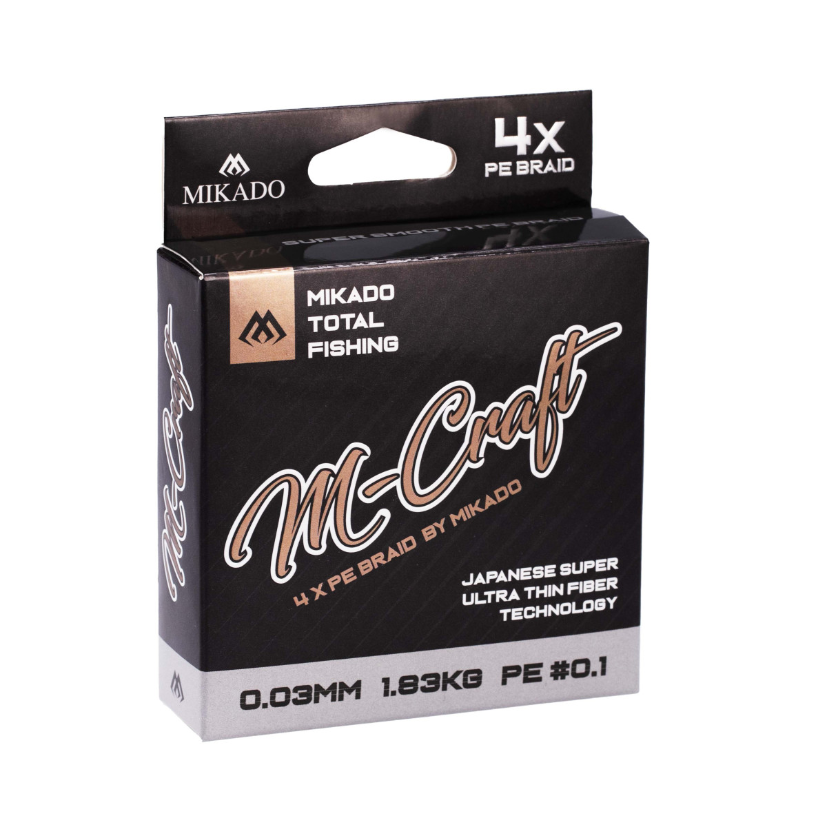 Plecionka Mikado M-Craft x4 150m - Steel Gray