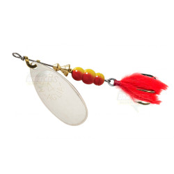 Warianty Obrotówka Mepps Aglia Pompon 4 Srebrna