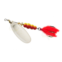 Warianty Obrotówka Mepps Aglia Pompon 5 Srebrna