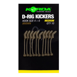 KICK26 Pozycjonery haczyka Korda D-Rig Kickers BROWN - Medium