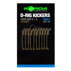 Pozycjonery haczyka Korda D-Rig Kickers BROWN - Small