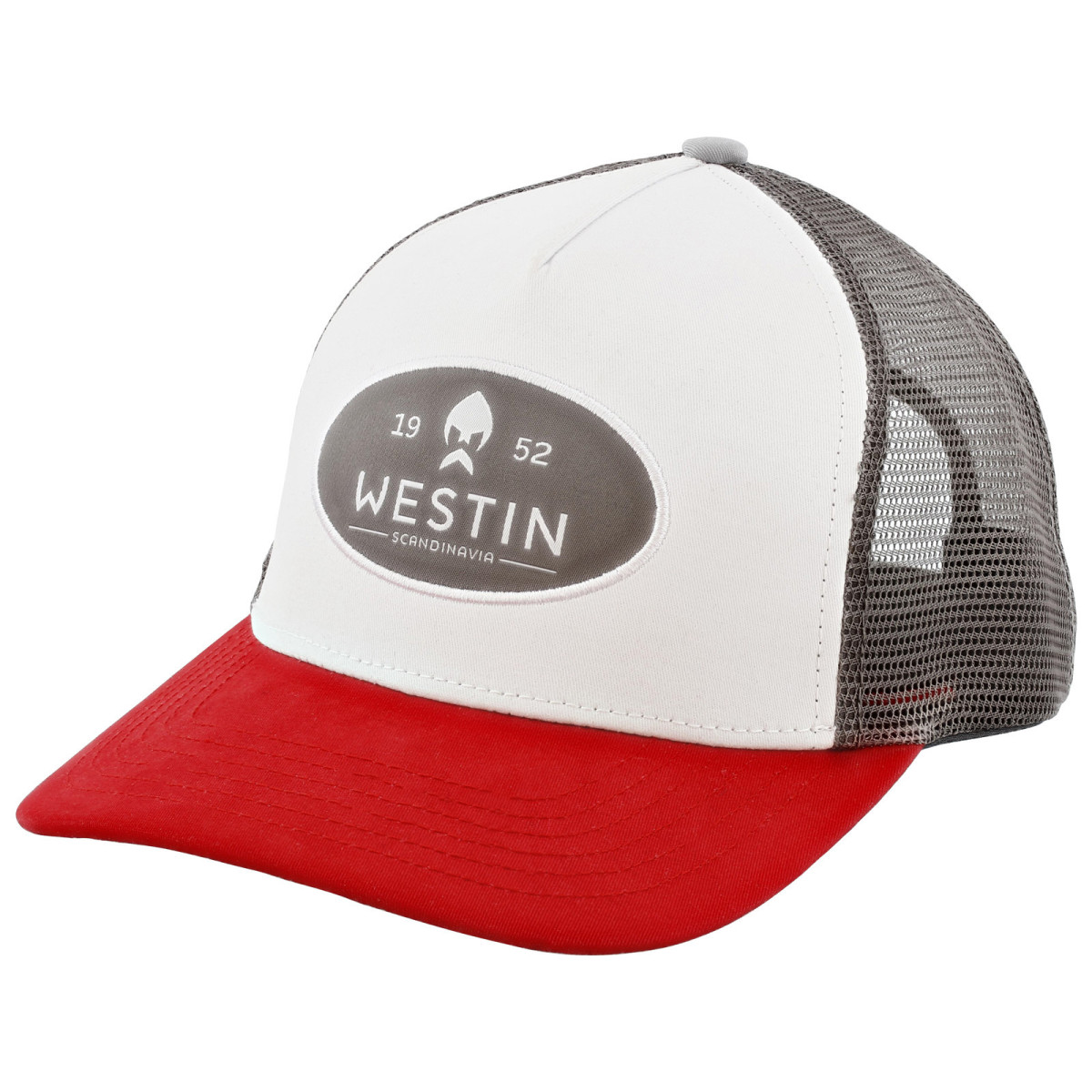 A229-876-OS Czapka z daszkiem Westin State Cap Silver Grey Red