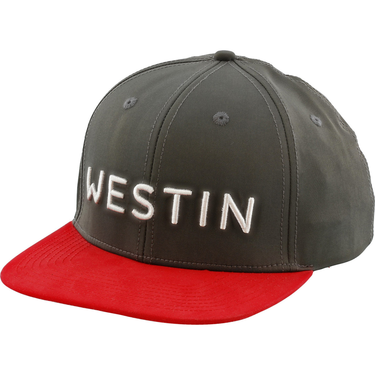 A230-877-OS Czapka z daszkiem Westin Smooth Viking Cap Grey/Red