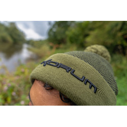 Czapka Korum Thermal Beanie Hat - Black/Olive K0350123