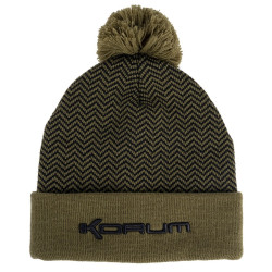 Czapka Korum Thermal Beanie Hat - Black/Olive K0350123