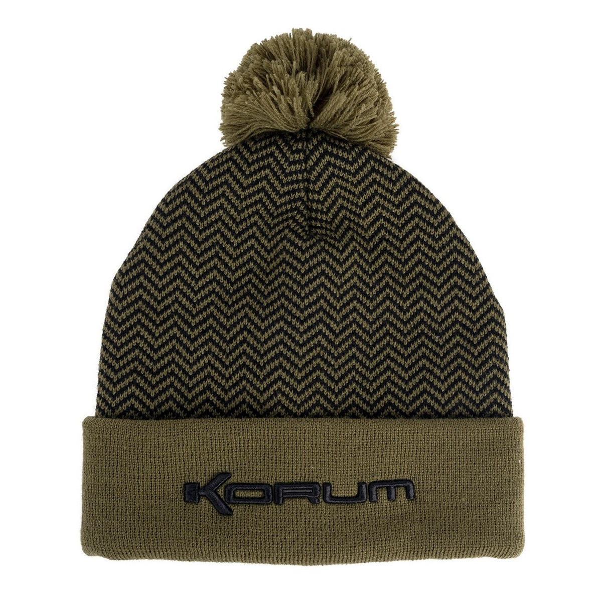 Czapka Korum Thermal Beanie Hat - Black/Olive K0350123