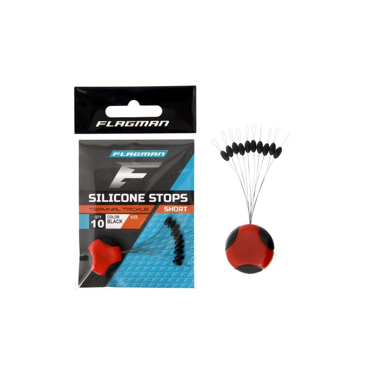 Stopery Flagman Silicon Short Stops