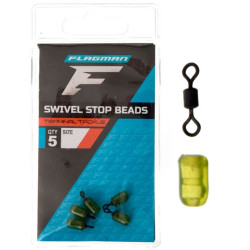 Stopery z krętlikiem Flagman Swivel Stop Beads