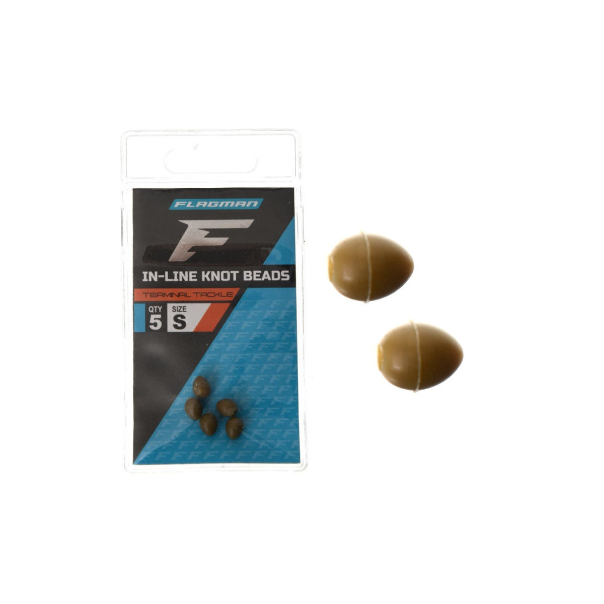 FIKBS Stopery Flagman In-Line Knot Beads - S