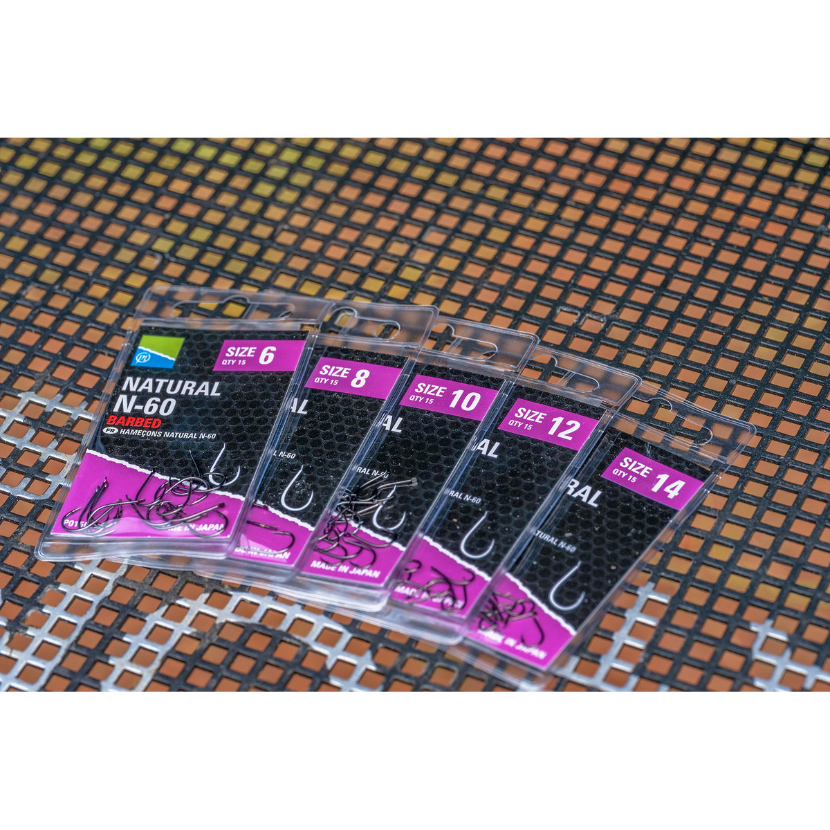 Haczyki Preston Natural N-60 Hooks