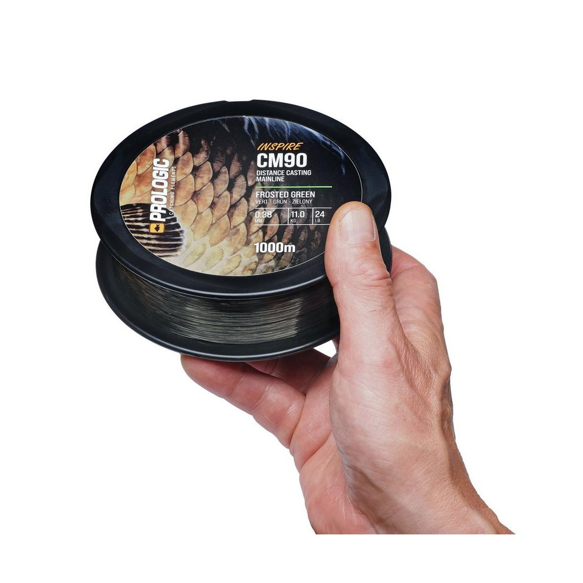Żyłka Prologic Inspire CM90 1000m FROSTED GREEN