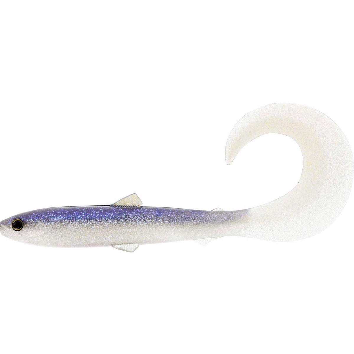 Guma Westin BullTeez Curltail 8.0cm - Sparkling Blue