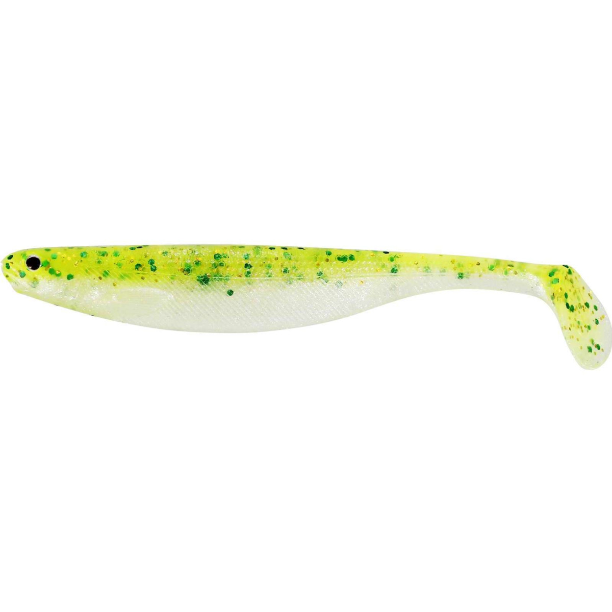 P020-557-006 Guma Westin Shad Teez Slim 7.5cm - Sparkling Chartreuse