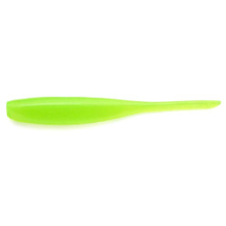 Keitech Shad Impact 3" 7.6cm - 026 Clear Chartreuse Glow