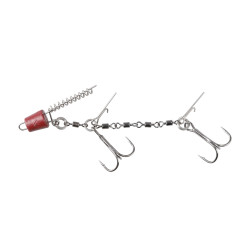 HDJ-12-07 Dozbrojka z krętlikiem Mikado JAWS Double EVO Stinger XL HDJ-12 25kg - roz.1/0