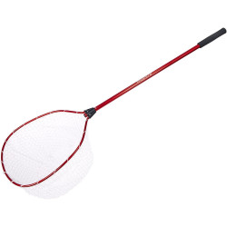 16930714 Podbierak z silikonową siatką Favorite Arena Red ATLNRD1-140 - 145cm