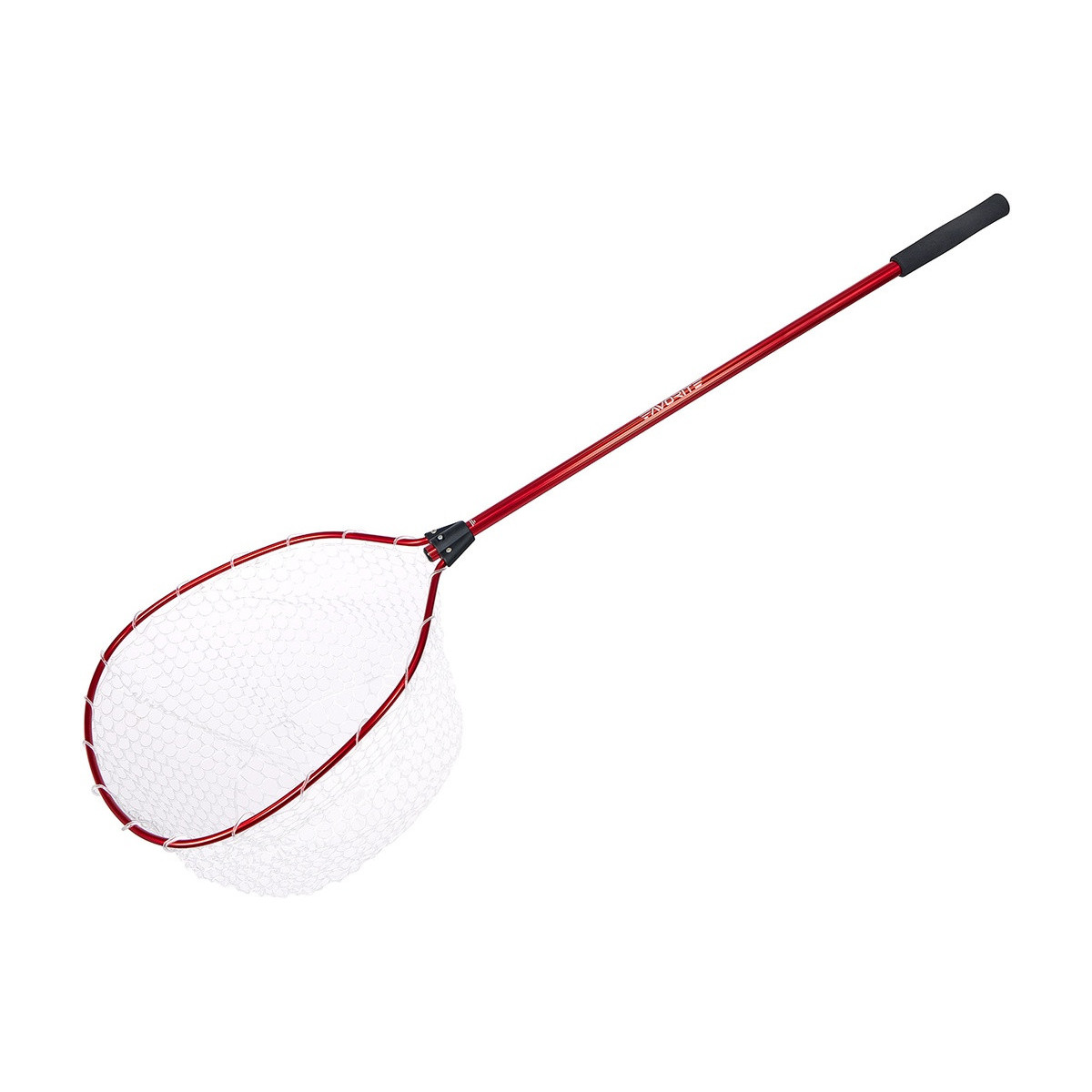 16930714 Podbierak z silikonową siatką Favorite Arena Red ATLNRD1-140 - 145cm