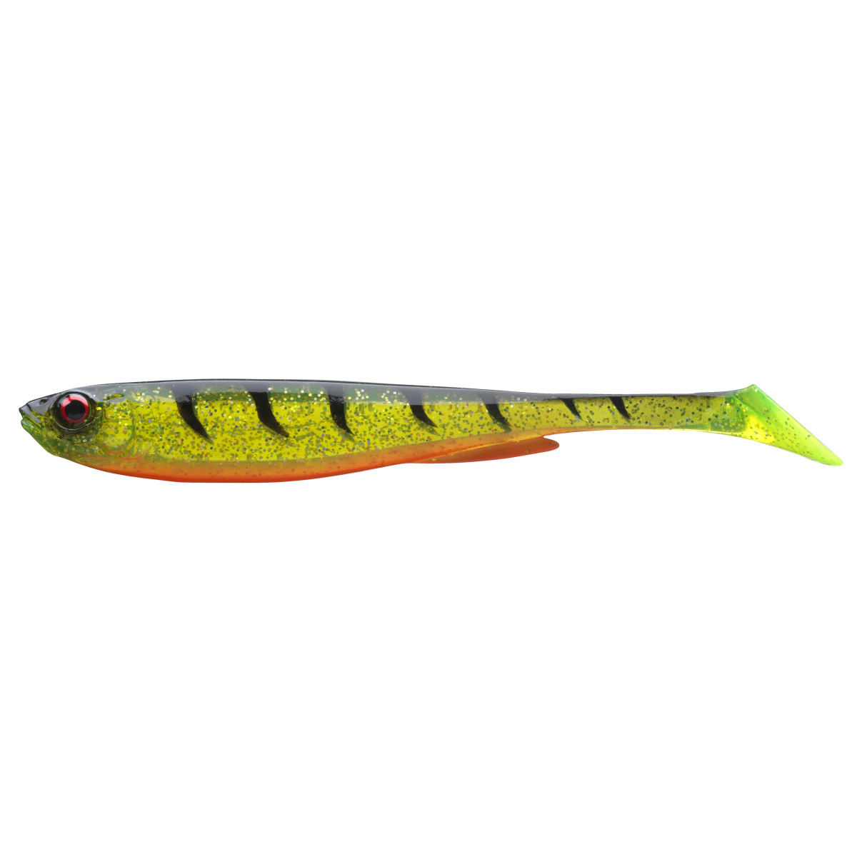 15100-214 Guma Daiwa Prorex Slim Shady 10.5cm - Ghost Firetiger