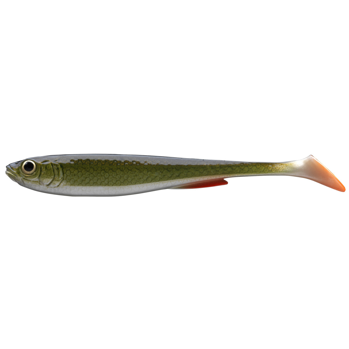 15100-219 Guma Daiwa Prorex Slim Shady 10.5cm - Natural Green Roach