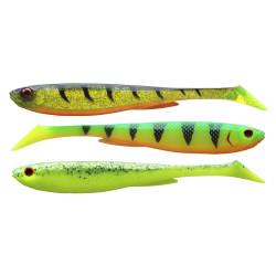 15100-901 Zestaw gum Daiwa Prorex Slim Shady 16cm - Flash Set