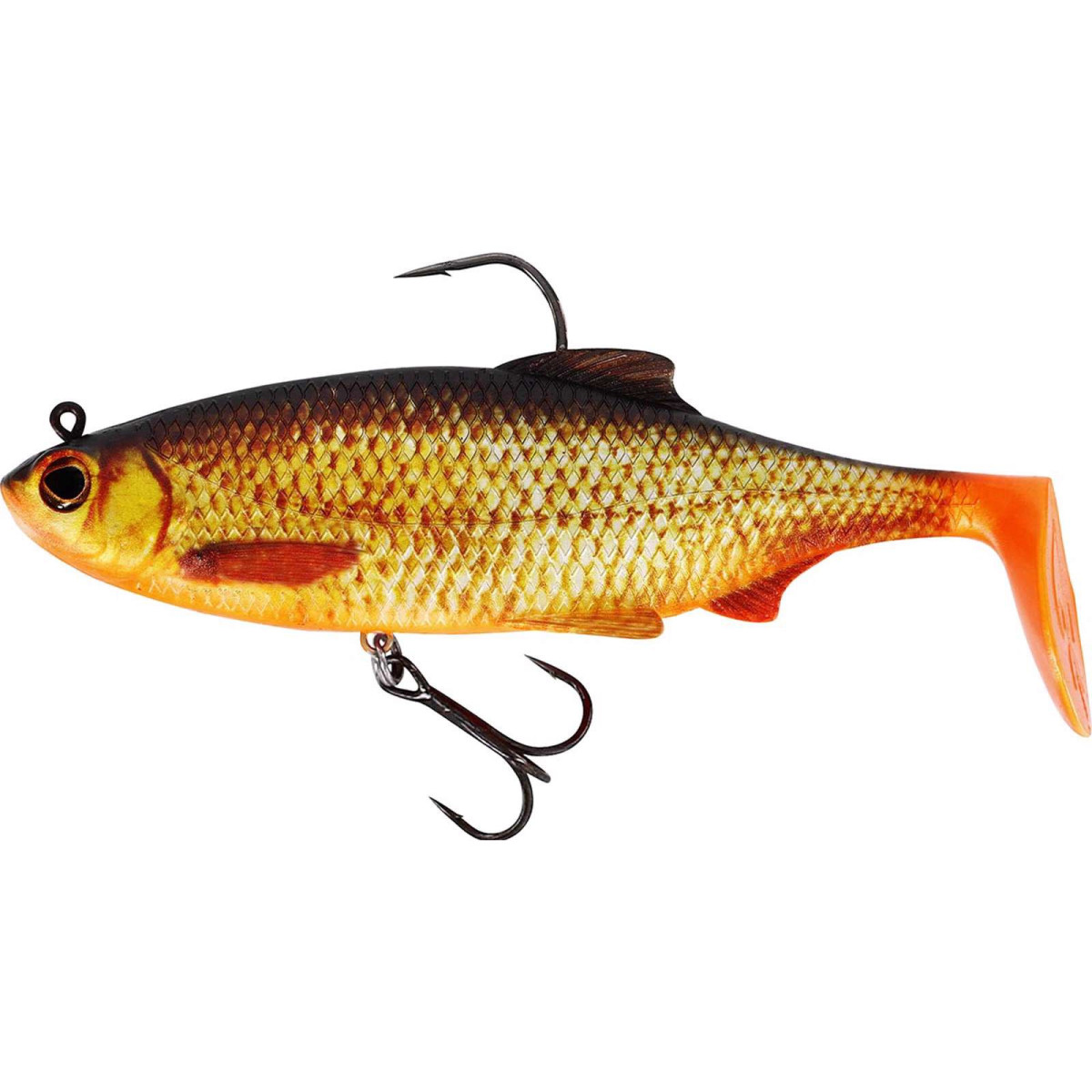 P063-552-019 Guma Westin Ricky The Roach Shadtail R 'N R 14cm - Real Rudd