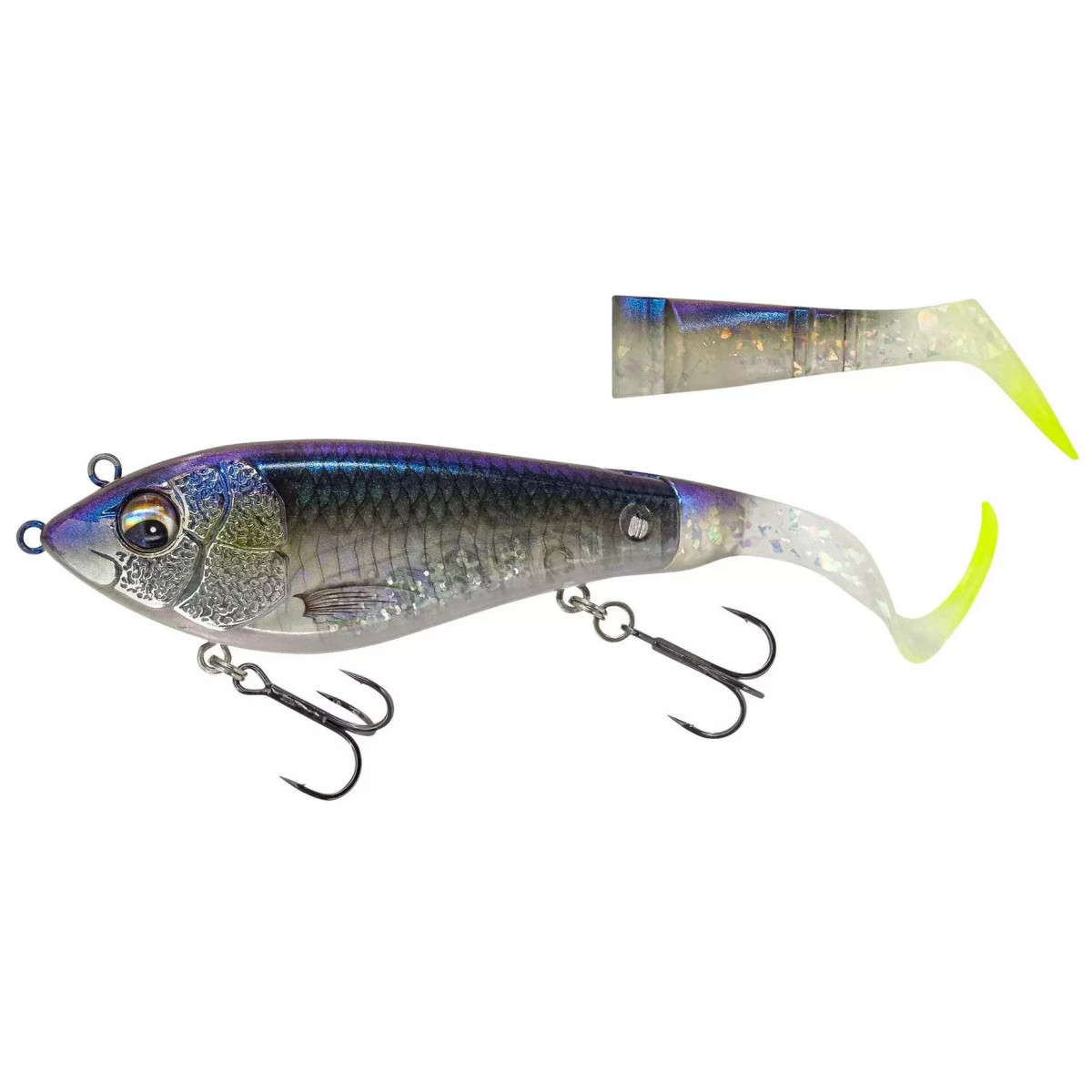 1625310 Wobler Savage Gear Deviator Tail 16.5cm - CLEAR HERRING