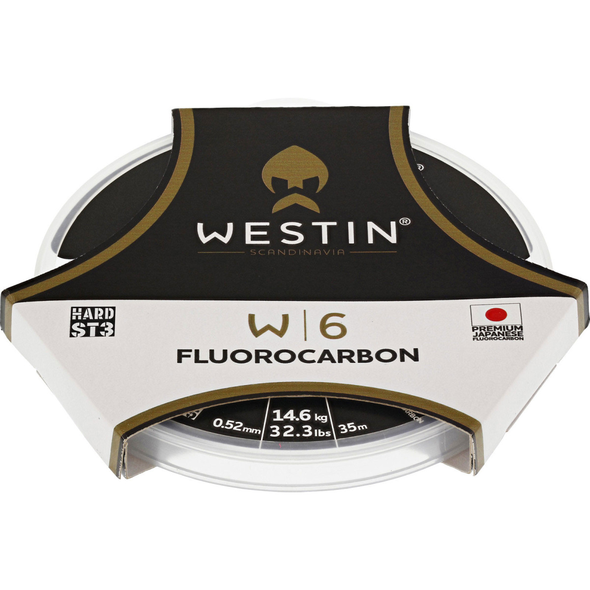 Fluorocarbon Westin W6 ST3 HARD 35m - 0.62m