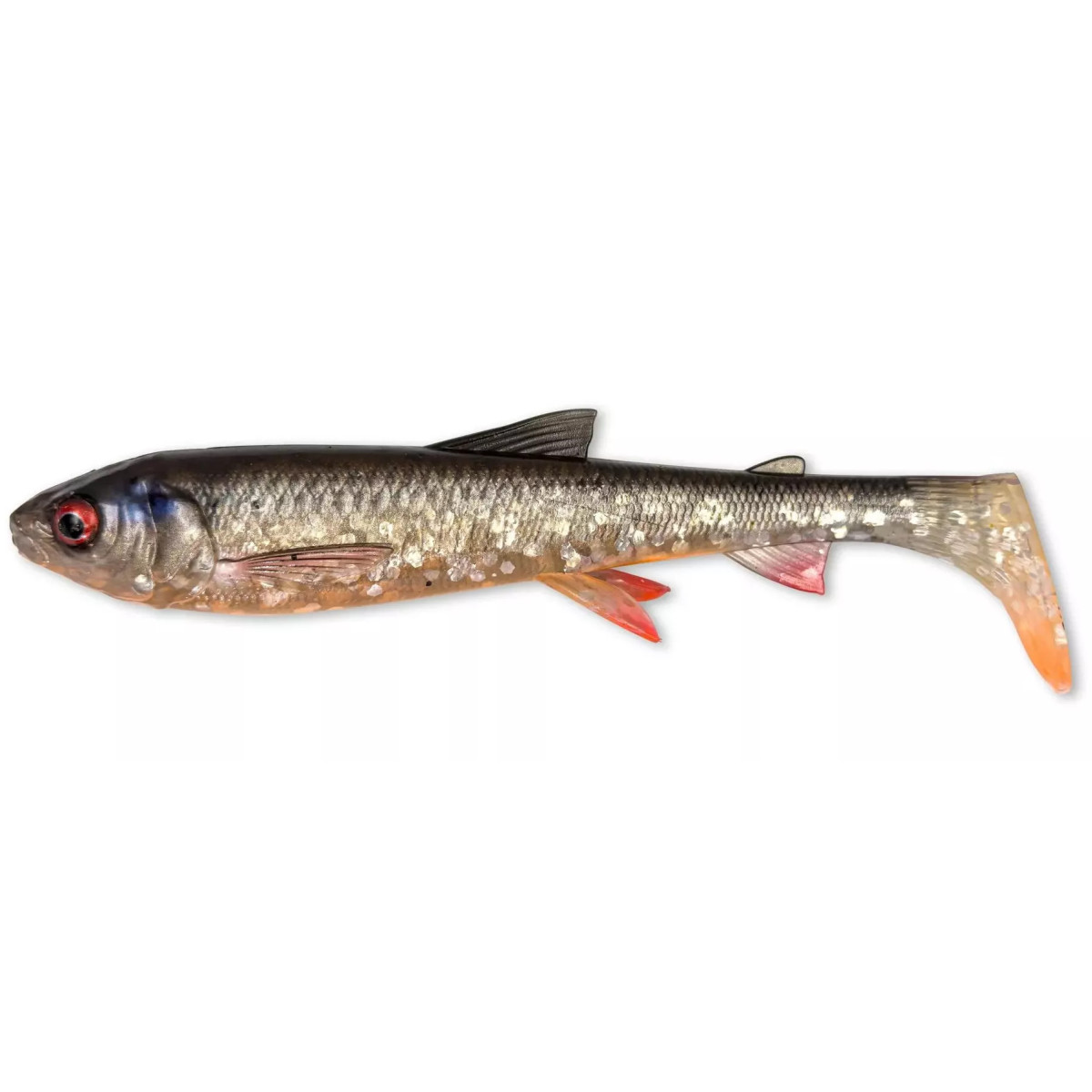 1632099 Gumy Savage Gear 3D Whitefish Shad 15cm - DIRTY SILVER