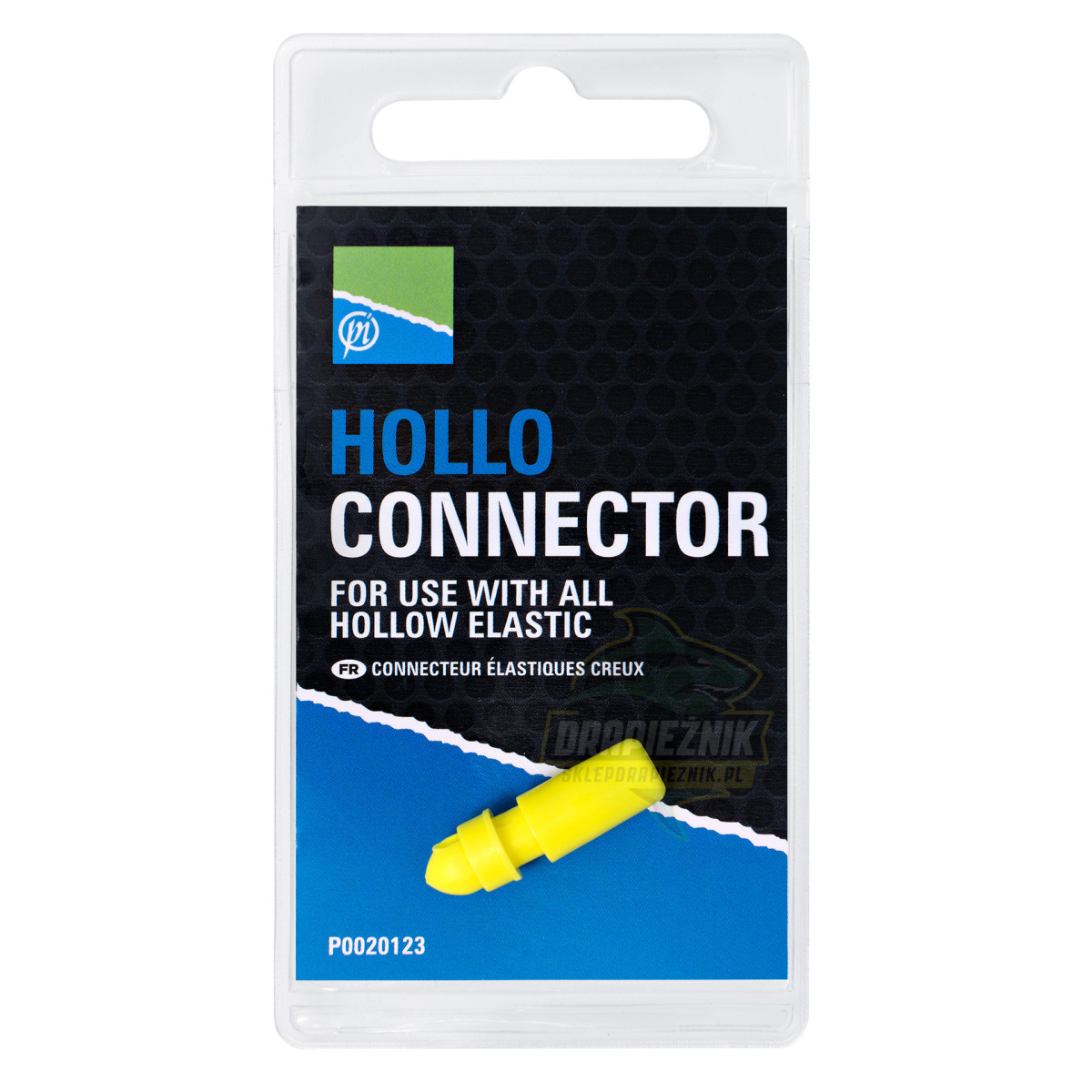 Łącznik Preston Slip Hollo Connector - Żółty