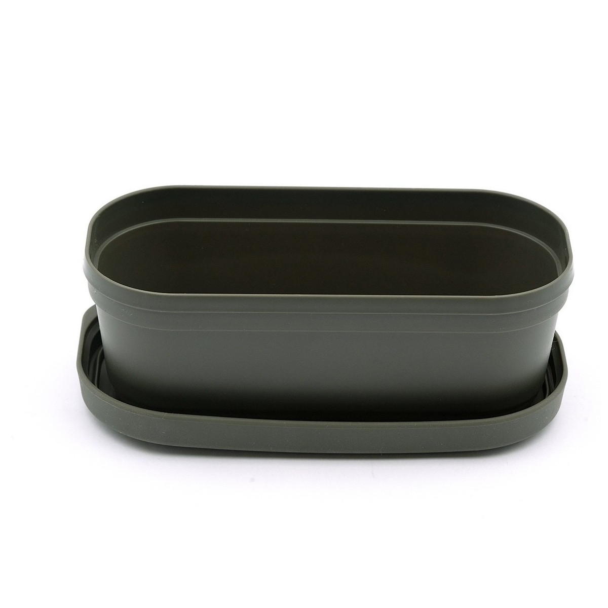 Pudełko na przynęty Guru Bait Box Solid Lid GBB001 - Green / 1.1pint / 0.6litra