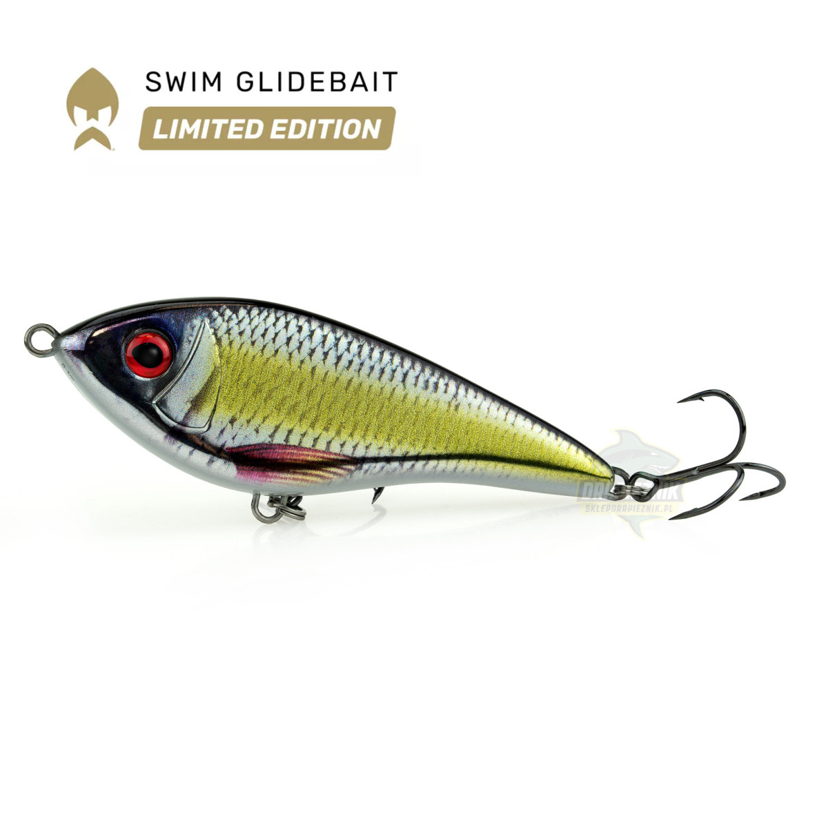 P036-882-154 Wobler Westin Swim Glidebait 10cm LOW FLOATING - Golden Roach /LIMITED EDITION/