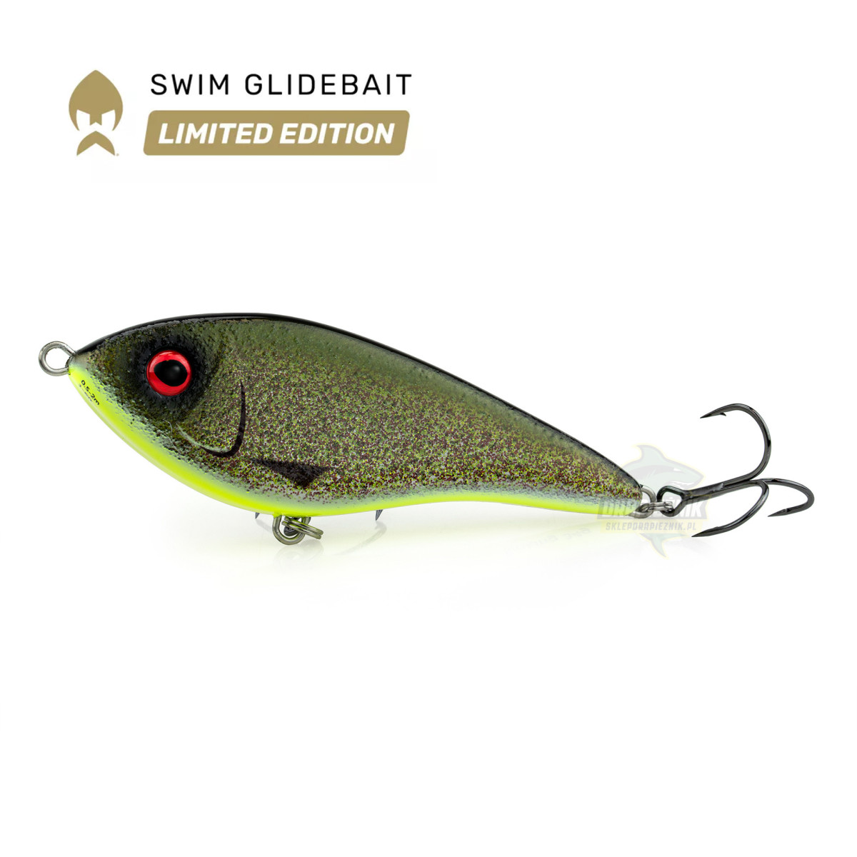 Wobler Westin Swim Glidebait 10cm SINKING - Shiny Tench /LIMITED EDITION/