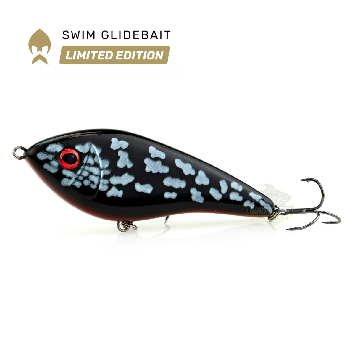 P036-894-015 Wobler Westin Swim Glidebait 12cm SUSPENDING - Silhoutte Pike /LIMITED EDITION/