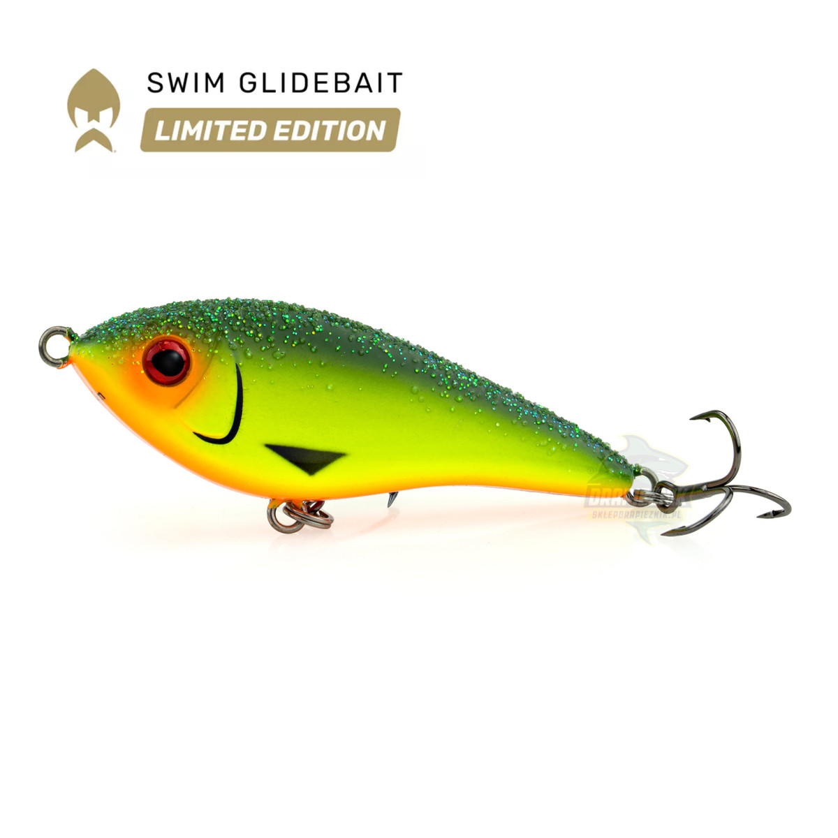 Wobler Westin Swim Glidebait 6,5cm SUSPENDING - Lime Frog /LIMITED EDITION/