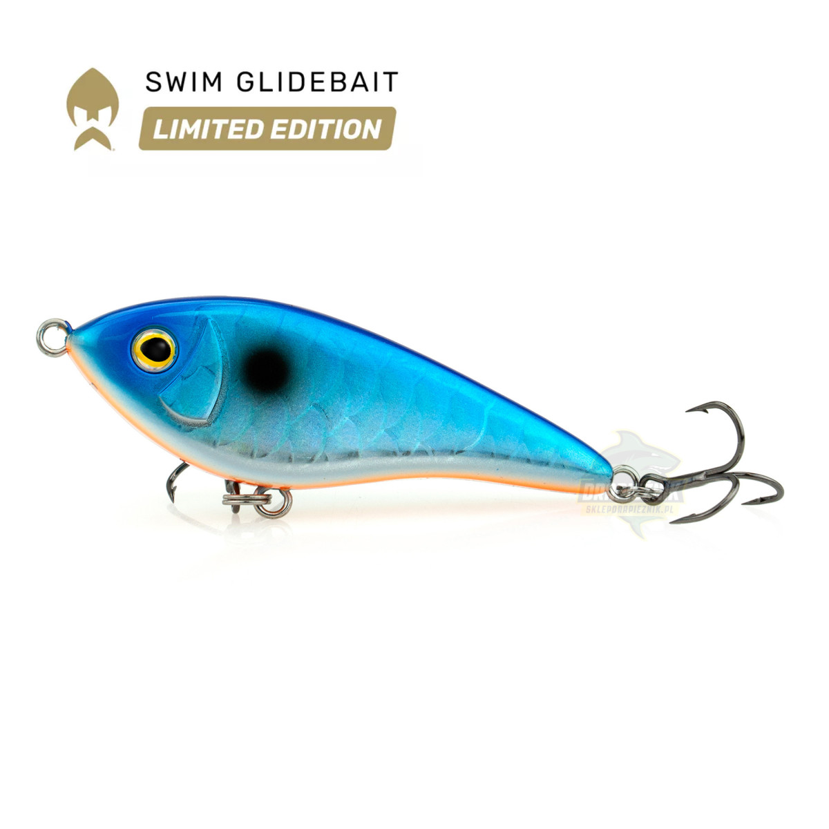 Wobler Westin Swim Glidebait 6,5cm SUSPENDING - Brackish Blue /LIMITED EDITION/