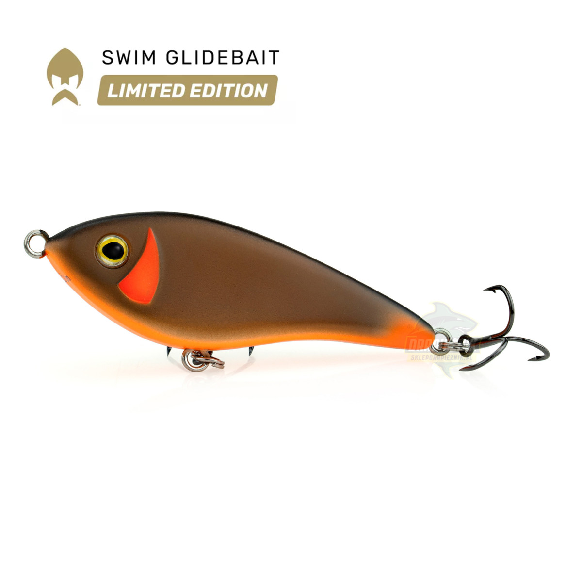 P036-896-003 Wobler Westin Swim Glidebait 6,5cm SUSPENDING - Brown Matte /LIMITED EDITION/