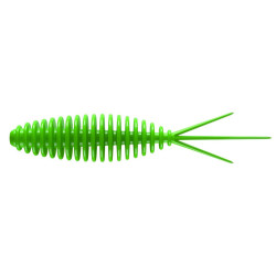 Libra Lures Turbo Worm Mini 3.5cm - 026 / HOT GREEN