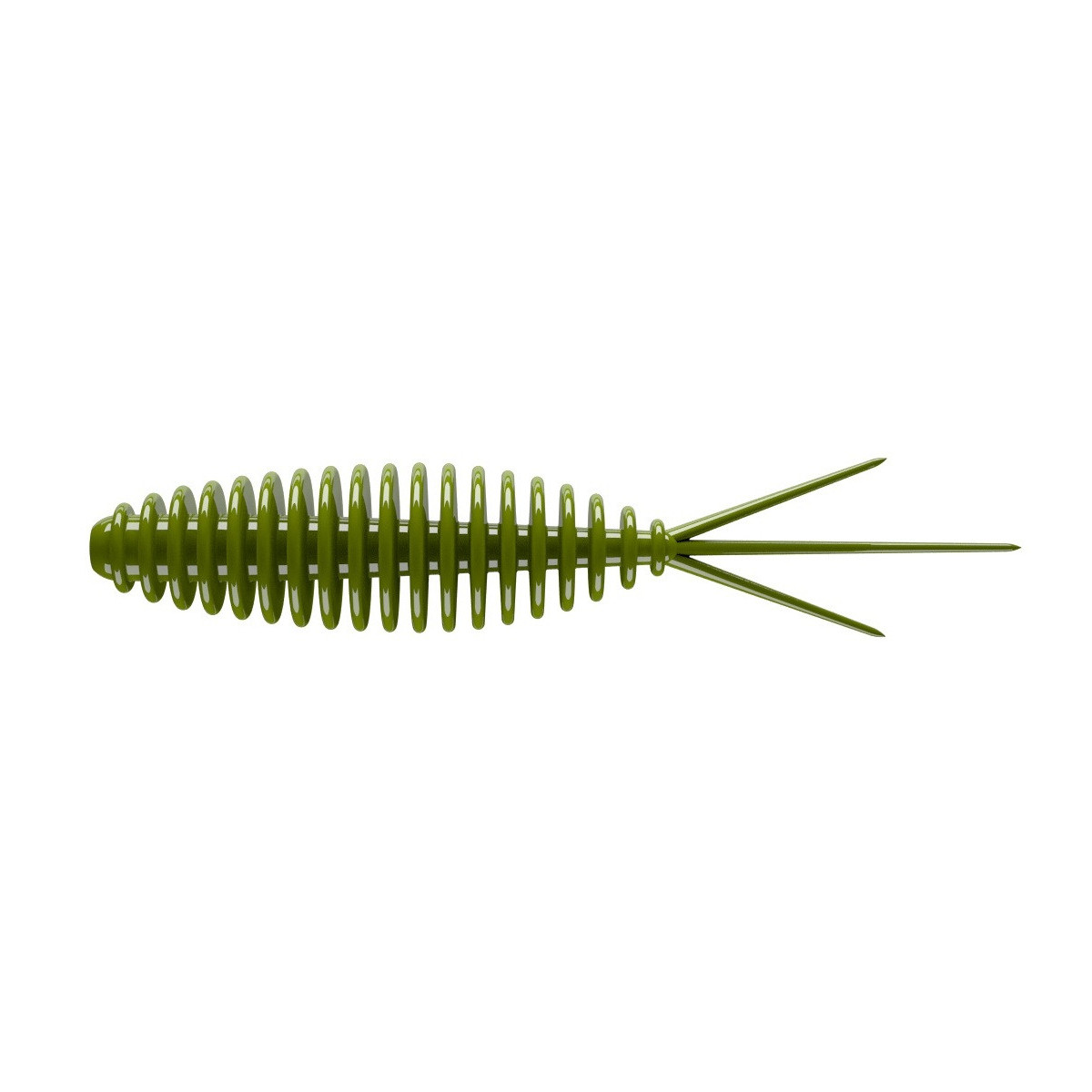 Libra Lures Turbo Worm Mini 3.5cm - 031 / OLIVE