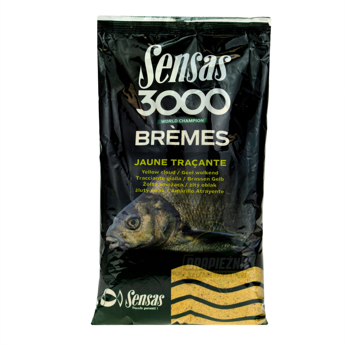 00972 Zanęta Sensas 1kg - 3000 Bremes Jaune Tracante