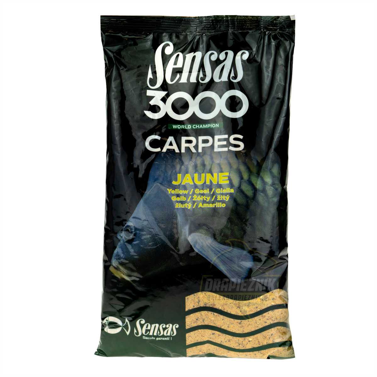 00221 Zanęta Sensas 1kg - 3000 Carpes Jaune