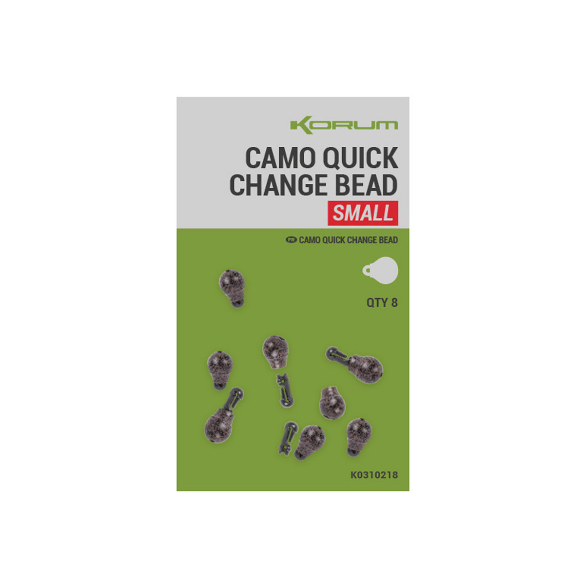 K0310218 Łączniki Korum Camo Quick Change Bead - Small